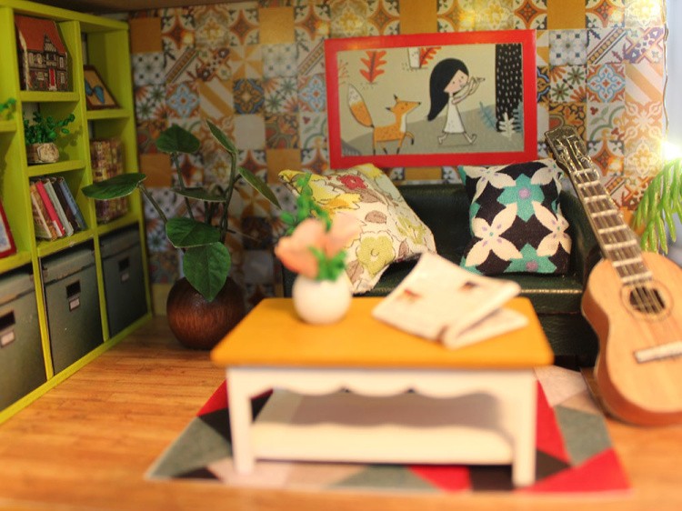 Набор для создания миниатюры (румбокс) «Таунхаус» — картинка 6