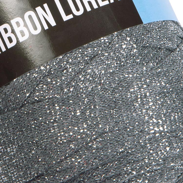 Пряжа YarnArt Ribbon Lurex (Риббон Люрекс) (737), серый, 4 шт. по 250 г — картинка 2