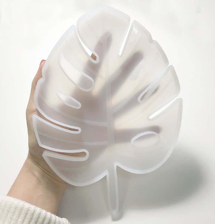 Силиконовый молд Монстера L, 16,5x23,5 см — картинка 5