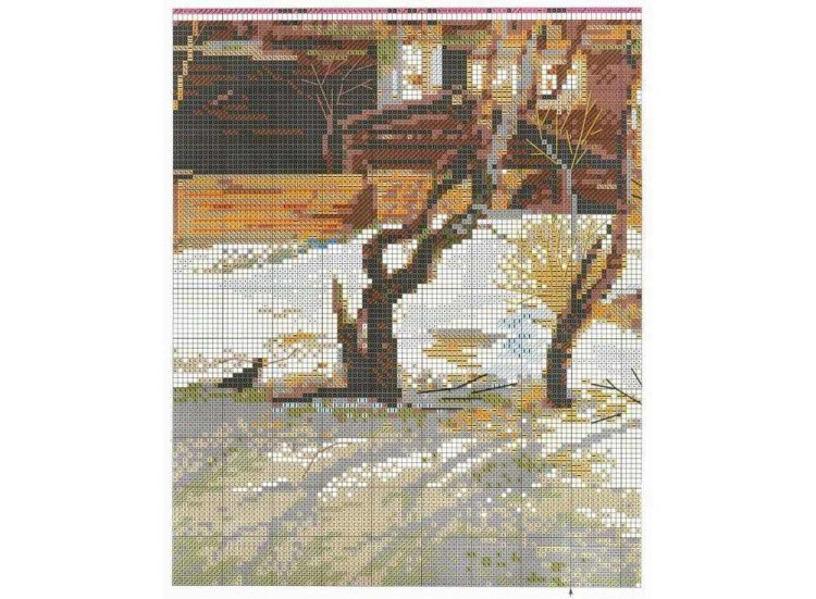 Набор для вышивания «Грачи прилетели» — картинка 4