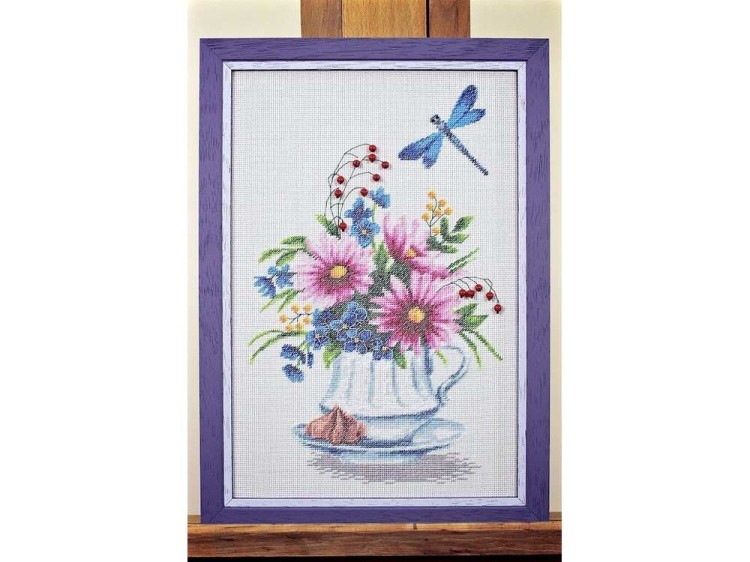 Набор для вышивания «Цветочный чай» — картинка 3