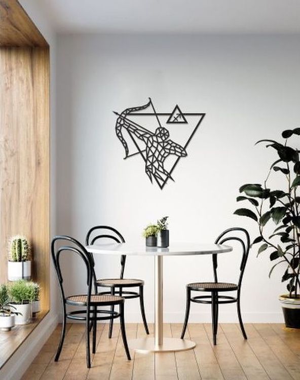 Деревянный интерьерный пазл, панно «Стрелец», EWA Design — картинка 4