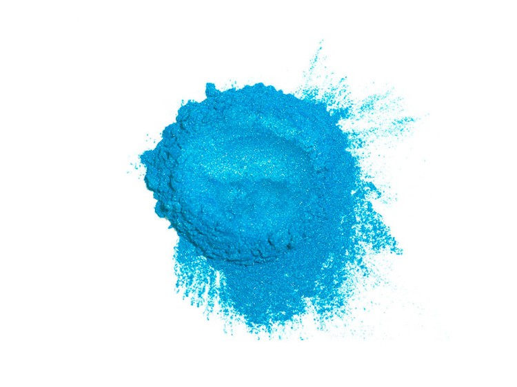 Перламутровый пигмент для смолы - голубой 10 мл, ResinArt