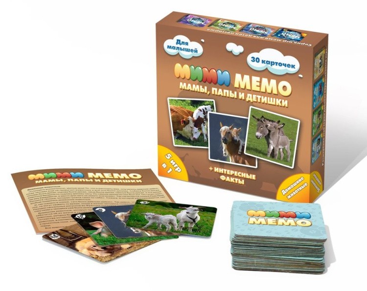 Ми-Ми-Мемо «Домашние животные» — картинка 2