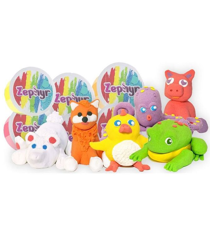 Кинетический пластилин Лепа «Zephyr» фиолетовый (0,150 кг в банке) — картинка 2