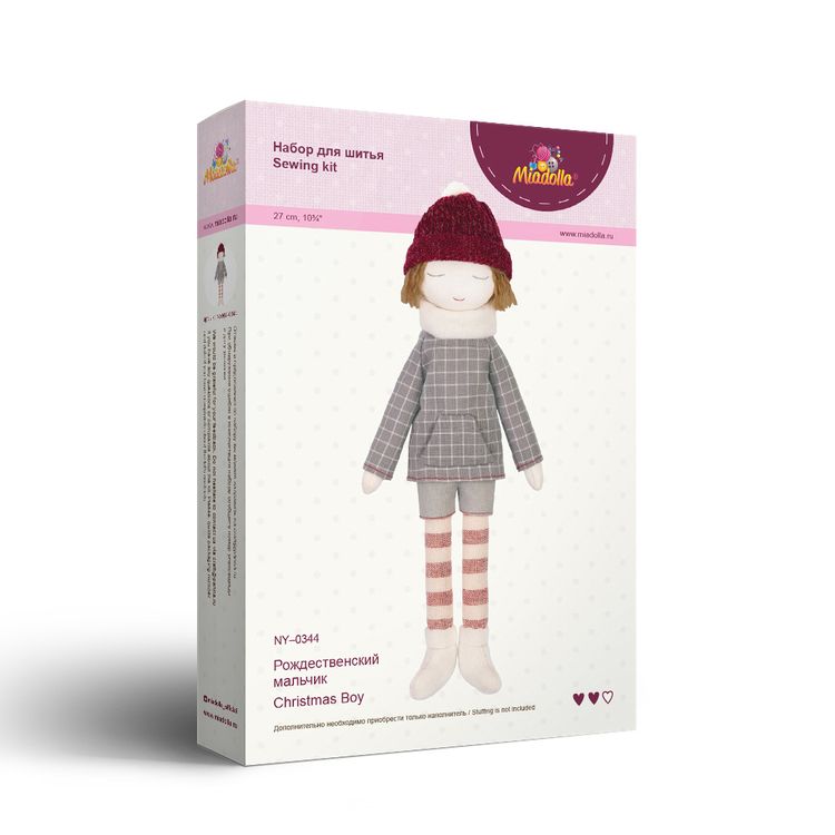 Набор для шитья «Рождественский мальчик» — картинка 3