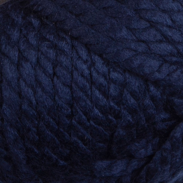 Пряжа YarnArt Alpine Maxi (Альпина Макси) (674), темно-синий, 5 шт. по 250 г — картинка 2