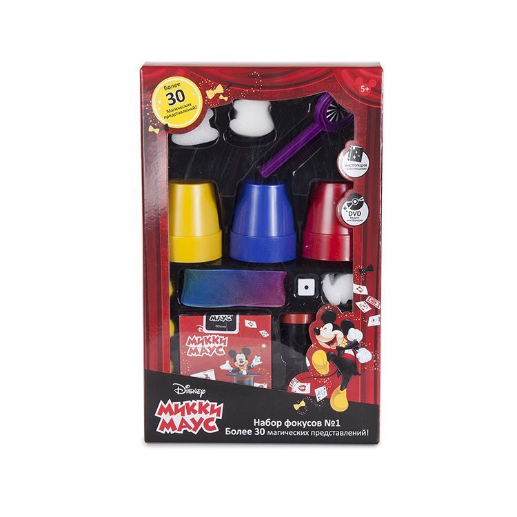 Набор фокусов №1 Disney «Mickey Mouse» 30 фокусов — картинка 2