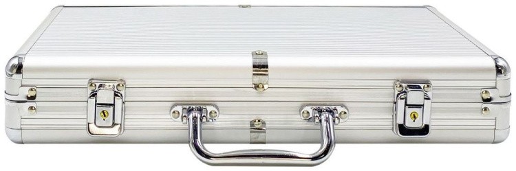 Покерный набор Monte Carlo, 300 фишек с номиналом в чемодане — картинка 4