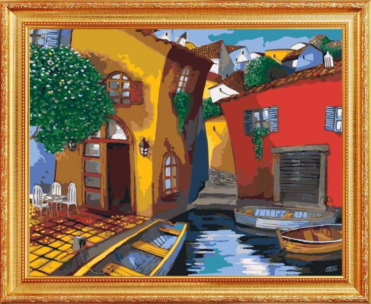 Картина по номерам «Улочки Венеции» — картинка 2