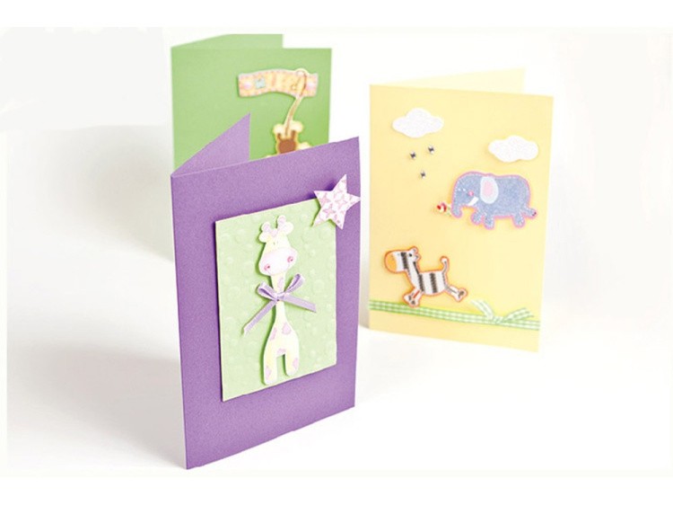 Набор для скрапбукинга «Открытка (3 шт.)» — картинка 3