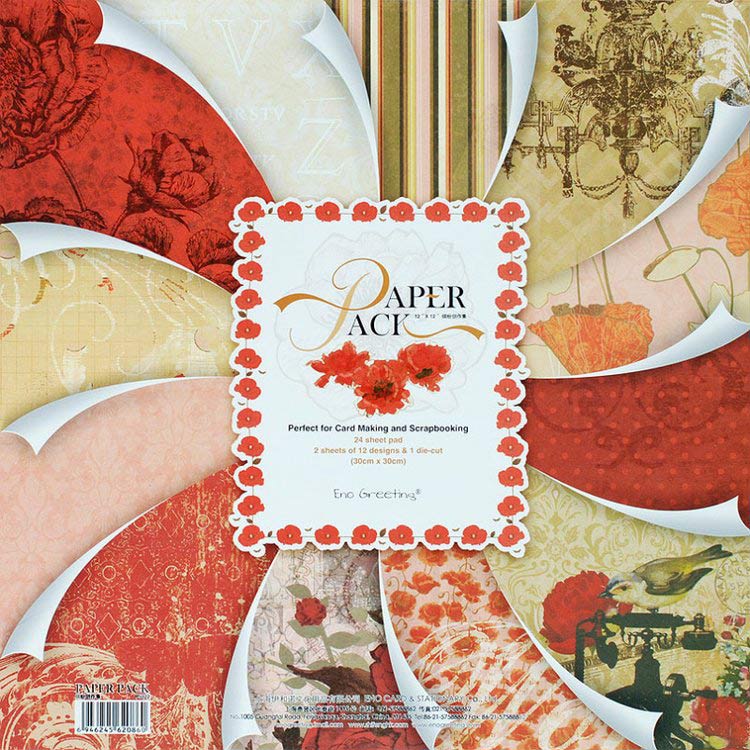 Набор бумаги «Танцующие маки» — картинка 2