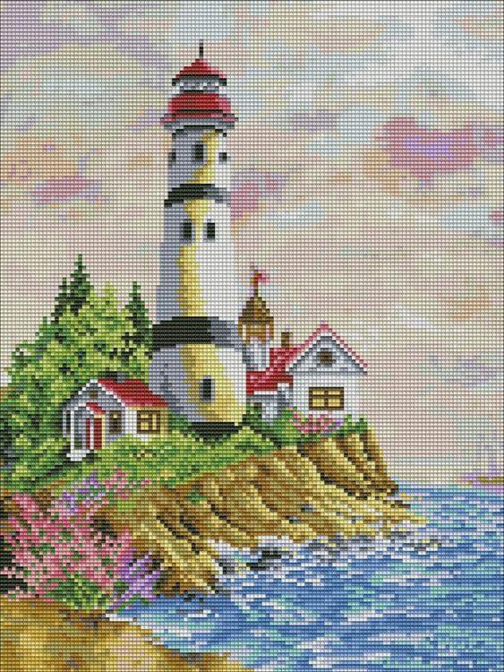 Алмазная вышивка «Маяк» — картинка 2