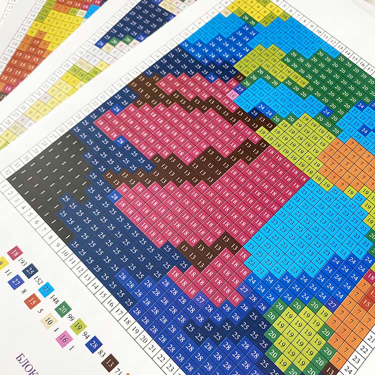 Картина-мозаика из конструктора PIXELIM «Оленёнок Бемби» — картинка 9