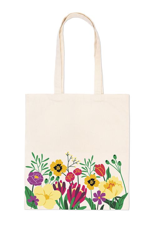 Раскраска на сумке «Летний цвет», Фрея