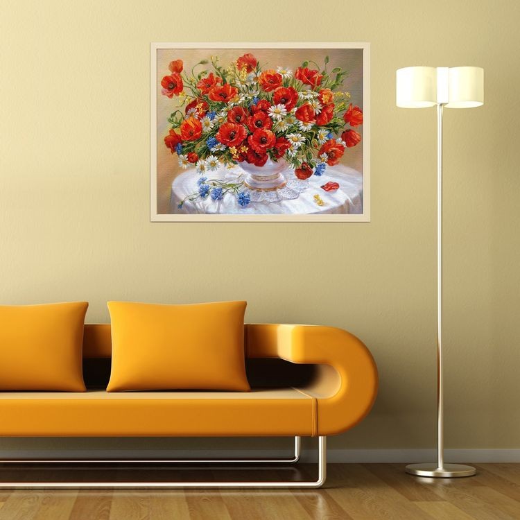 Картина по номерам «Дандорф О. Маки» — картинка 4