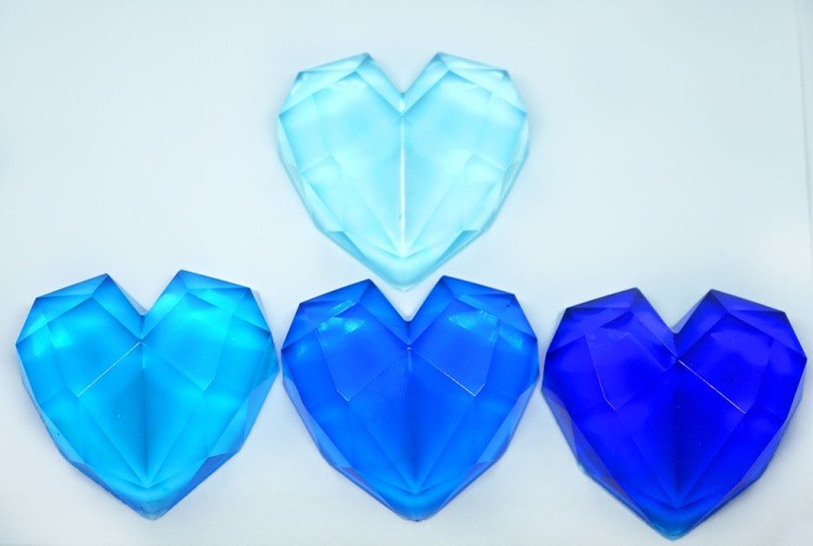 Прозрачный тонер для эпоксидной смолы синий, 10мл — картинка 3