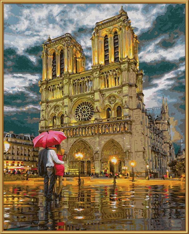 Картина по номерам «Нотр-Дам де Пари» — картинка 2