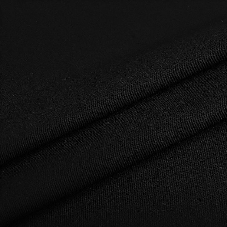 Ткань Костюмная Гальяно, 200 г/м², 5 м x 150 см, цвет: черный, TBY — картинка 2