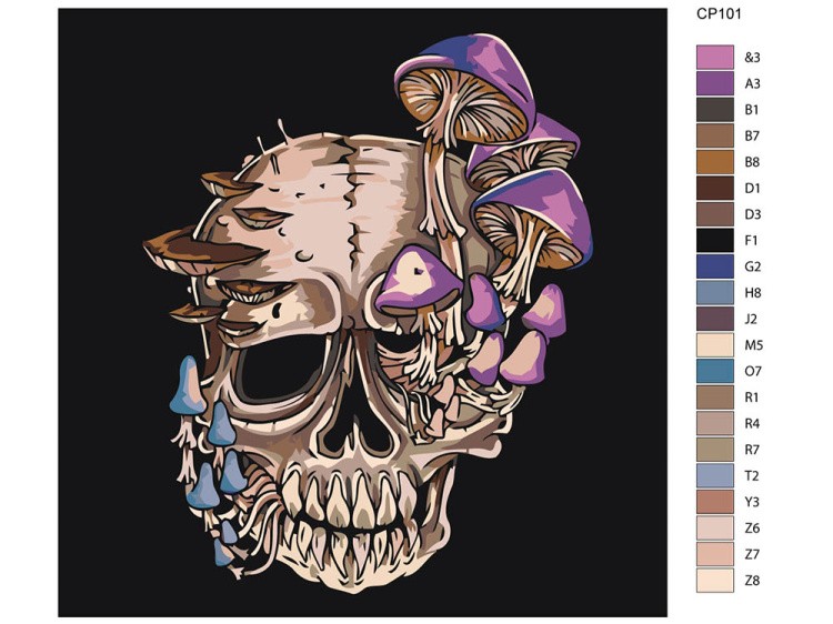 Картина по номерам «Помнить о времени» — картинка 2