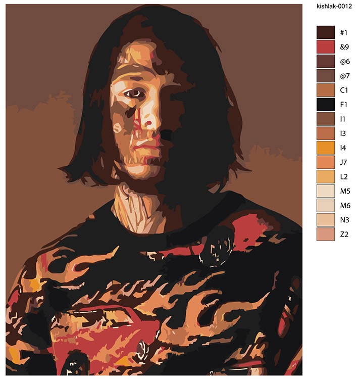 Картина по номерам «Кишлак 10» — картинка 2