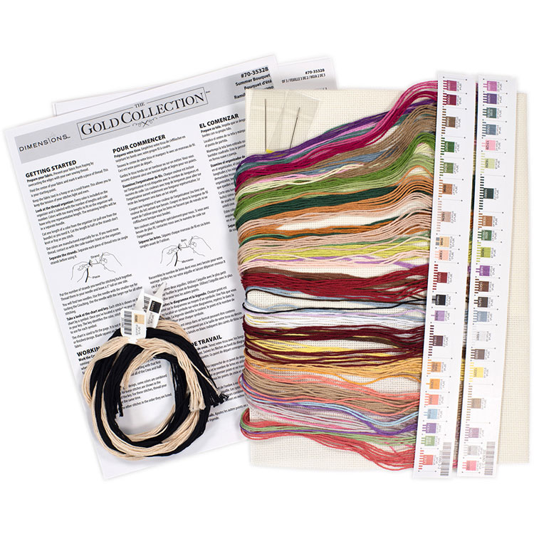 Набор для вышивания «Летний букет» — картинка 3