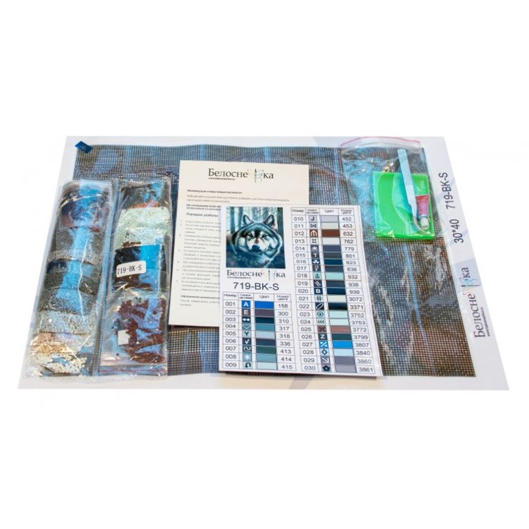 Алмазная вышивка «Волк» — картинка 3