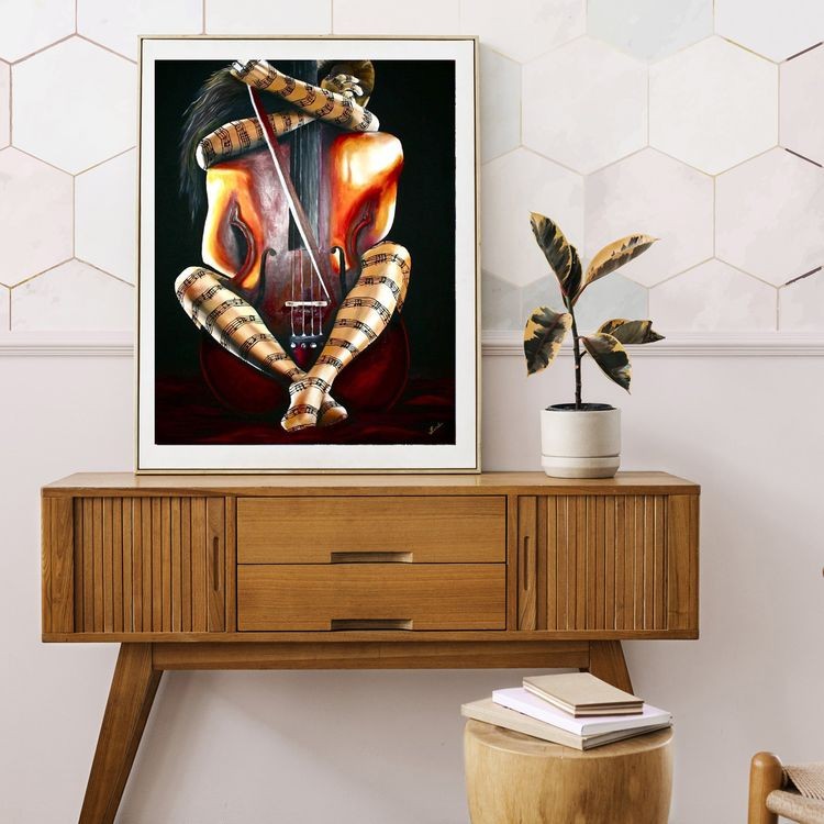 Картина по номерам «Музыка от души и для души» — картинка 4