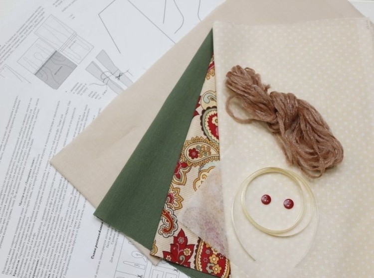 Набор для шитья игрушки «Ангелочек Джессика» — картинка 2