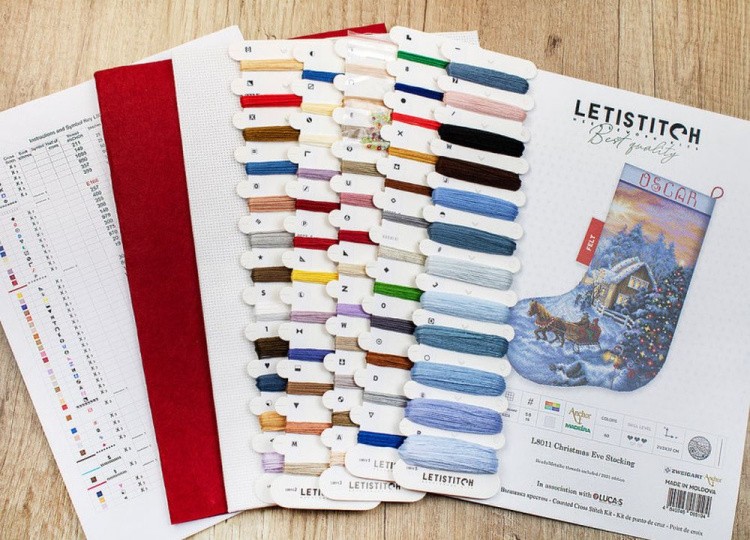 Набор для вышивания «Christmas Eve Stocking» — картинка 3