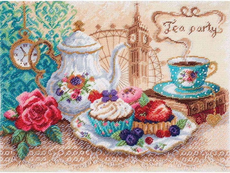Набор для вышивания «Время пить чай»