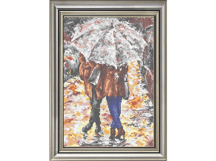 Рисунок на ткани «Зонт»