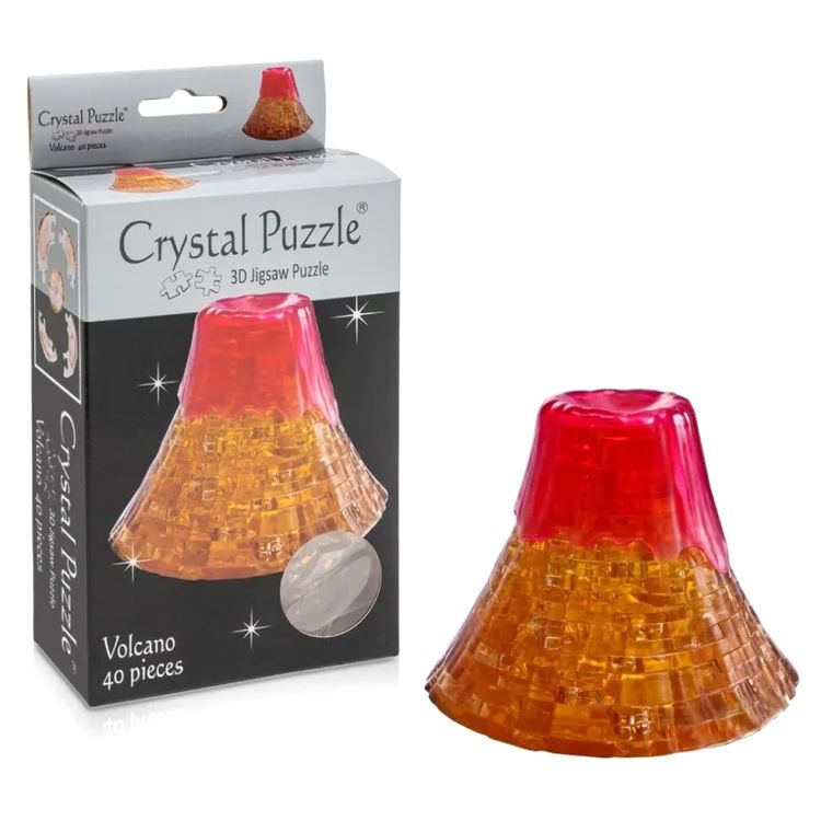 3D Головоломка Crystal Puzzle «Вулкан» — картинка 2