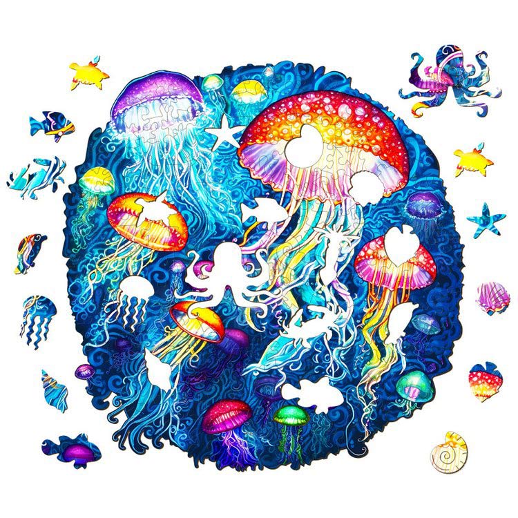 Деревянные пазлы «Под морем M», Woodbests — картинка 2