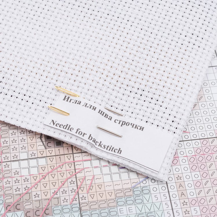 Набор для вышивания «Сказки леса. Заяц и ежонок» — картинка 5