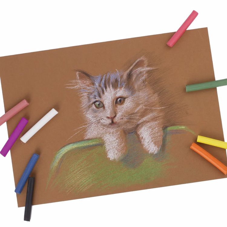 Пастель сухая художественная 18 цв., круглое сечение, BRAUBERG ART DEBUT — картинка 7