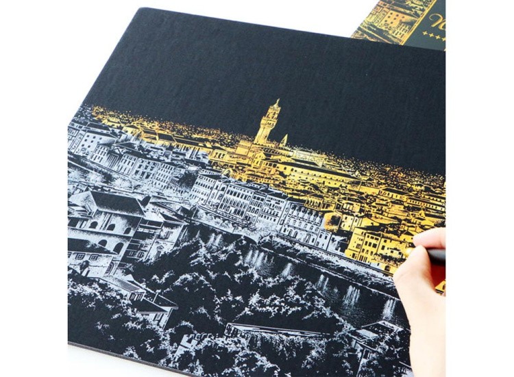 Скретч-картина «Флоренция» — картинка 4