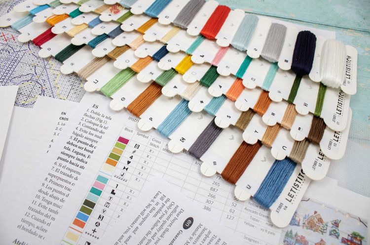 Набор для вышивания «Christmas Ornaments kit nr. 3» — картинка 6