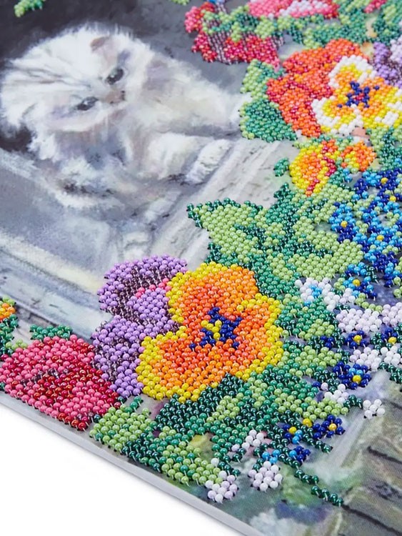 Набор вышивки бисером «Первая прогулка» — картинка 4