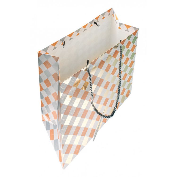Подарочный пакет «Желтые ромбы» — картинка 2