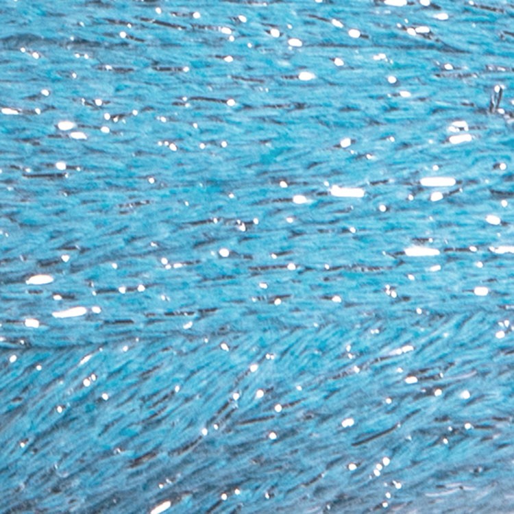 Пряжа YarnArt Macrame Cotton Lurex (Макраме Коттон Люрекс) (733), аква-серебряный, 4 шт. по 250 г — картинка 2