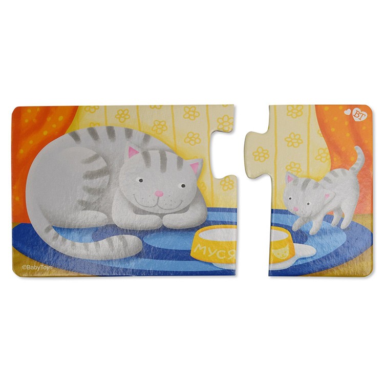 Настольная игра: парные пазлы «Чей малыш?» — картинка 5