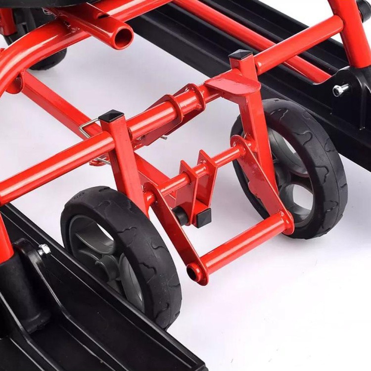 Снегокат детский 111 Mobile с ручкой (Легo) — картинка 4