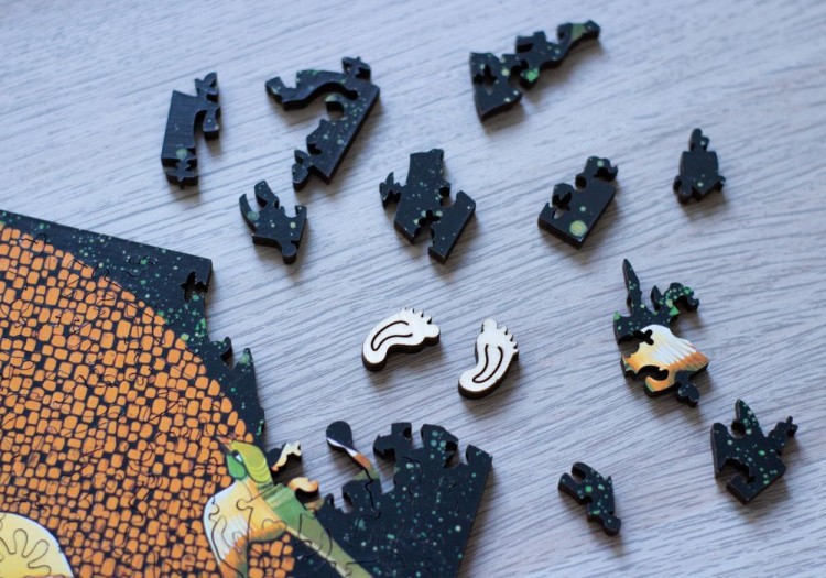 Деревянные пазлы DAVICI «Золотое солнце» — картинка 4