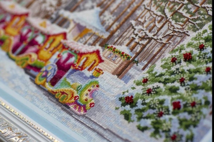 Набор для вышивания «Новогодний экспресс» — картинка 3