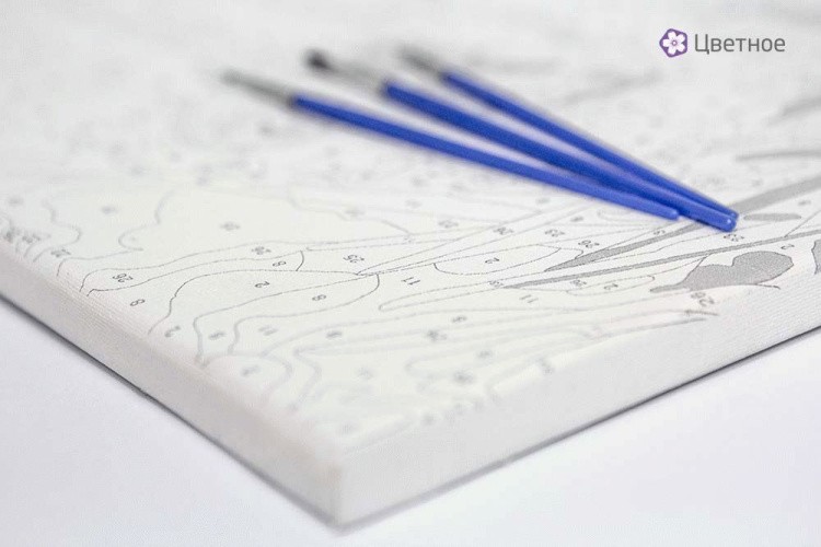 Картина по номерам «Барс» — картинка 5