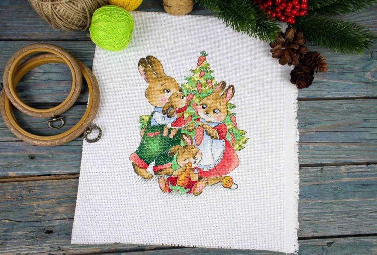 Набор для вышивания «Новогодние хлопоты» — картинка 4