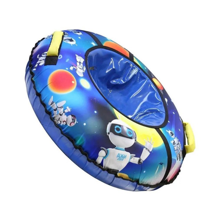 Детская зимняя ватрушка тюбинг для катания 85 см — картинка 5