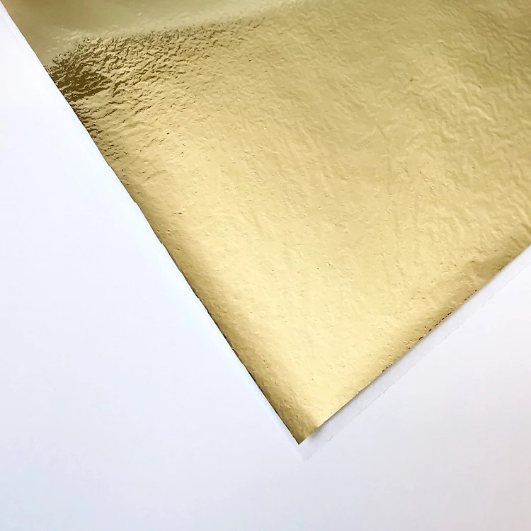 Зеркальная поталь «Mirror Shine», Champagne, 50 шт. 8x8,5 см — картинка 2