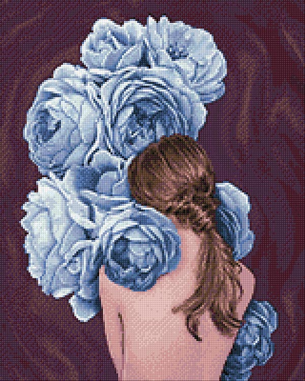 Алмазная вышивка «Цветочное созвучие» — картинка 2